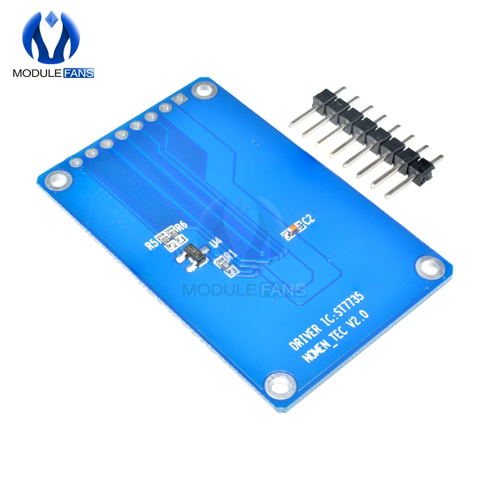 1,44 Zoll 1,44 Zoll serielles 128 x 128 ST7735S Vollfarb-TFT-LCD-Anzeigemodul 8-polige serielle SPI-Schnittstelle 3,3 V Stromeingangsplatine 8P – Detail 10