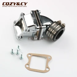 2 strokes High performance intake manifold for KYMCO Manboy ZX 50 Refined DJ Feve 50cc