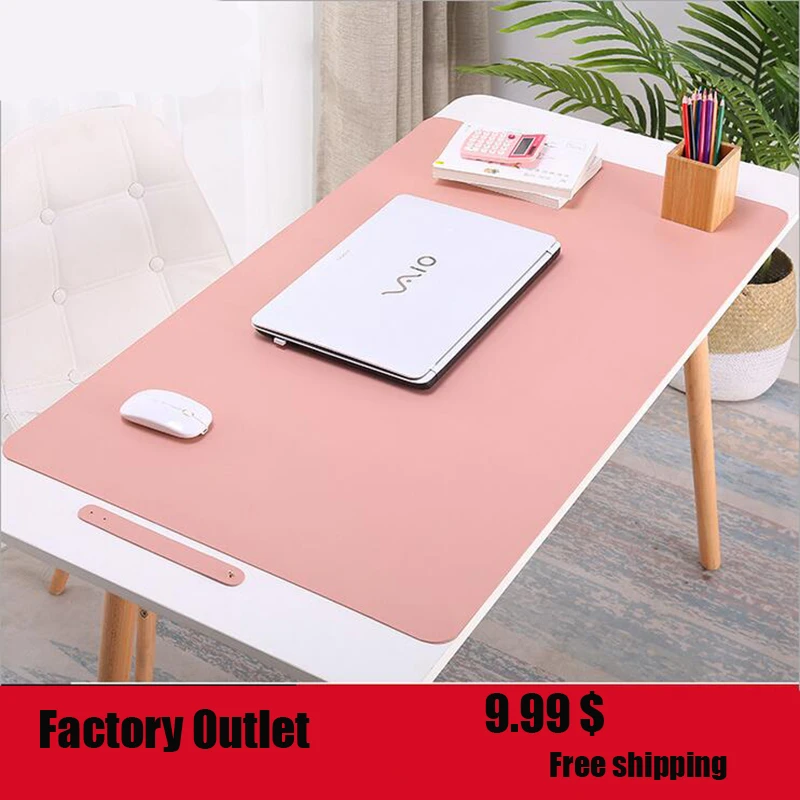 

45*90cm Solid color keyboard mouse pad Office Table Business Mousepad for PC Laptop Gaming mousepad Desk Mousepad