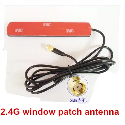 wifi 2.4G window patch paster stick SMA antenna 2400MHz