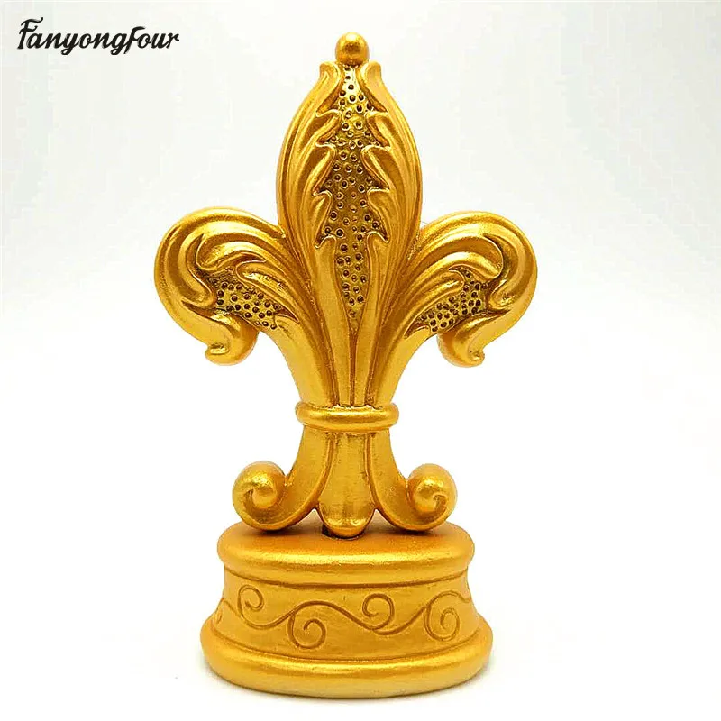 

3D Iris Flower Mould DIY Candle Gypsum Resin Concrete Silicone Mould Home Decoration Tool Sugar Chocolate Cake Mould