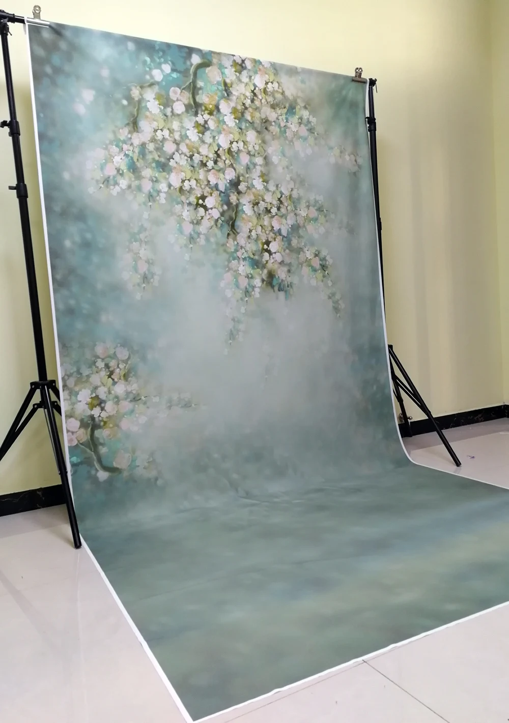 خلفيات للتصوير الفوتوغرافي صور خلفية صور خلفيات للصور استوديو كابينة تصوير الطابق الخشب الربيع الزهور الخضراء الفينيل حيلة