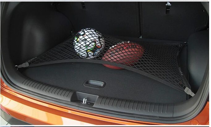 High Elastic single layer car trunk net cargo net Luggage net for Volkswagen Tiguan Tucson Ssangyong Korando Rexton And Actyon