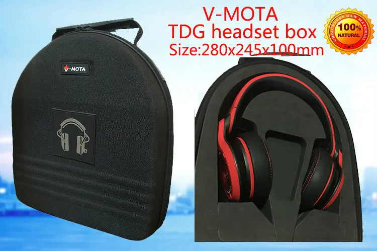 V-MOTA TDG Headphone suitcase boxs Compatible with Panasonic RP-HD10, Creative Sound  Wireless Aurvana Platinum  live headset