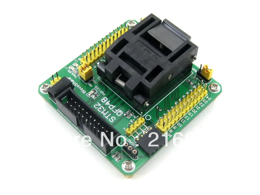 

STM32-QFP48 QFP48 LQFP48 STM32F10xC STM32L15xC Yamaichi IC Test Socket Programming Adapter 0.5mm Pitch