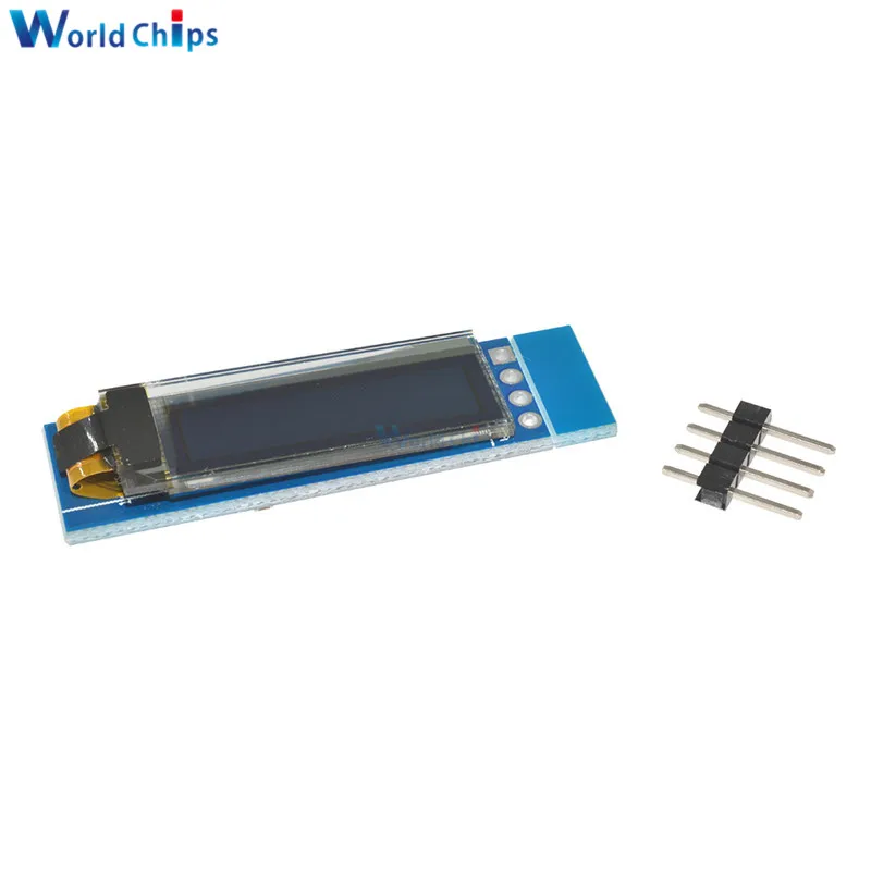 0.91 Inch DC 3.3V 5V 128x32 IIC I2C Blue OLED LCD Display Module 0.91" 12832 LCD Screen Driver IC Module For Arduino PIC