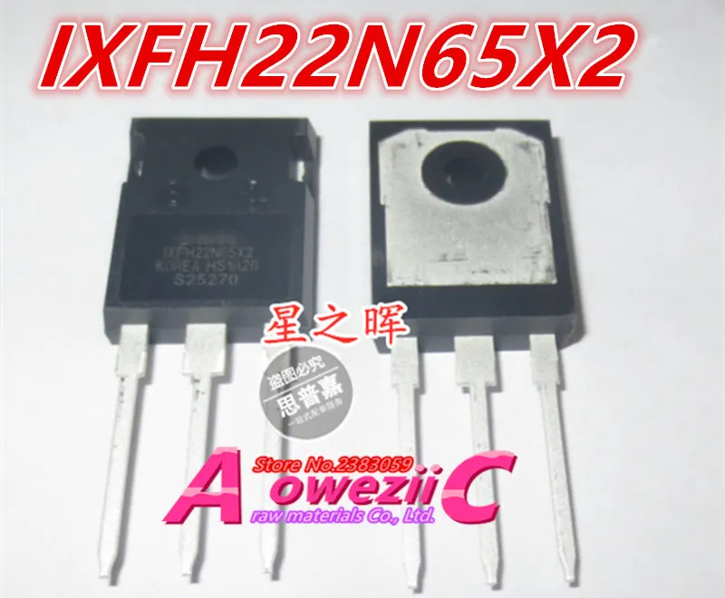 Aoweziic  2018+ 100% new imported original  IXFH22N65X2  1XFH22N65X2  TO-247 High Power FET