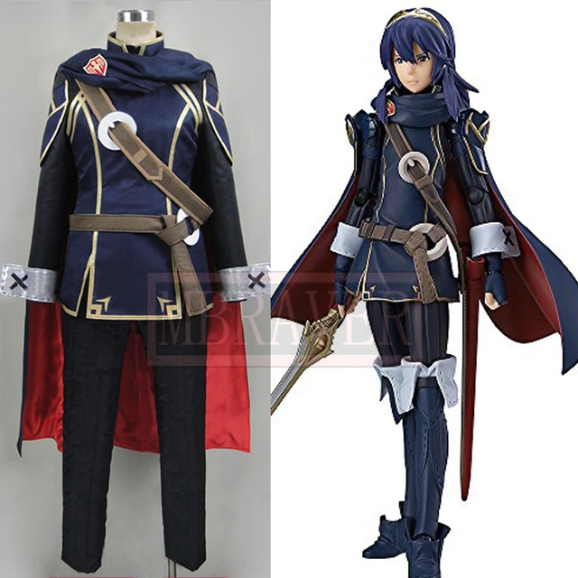 アニメファイアーエムブレム覚醒ルキナbattleframeコスプレ衣装カスタムメイド - AliExpress