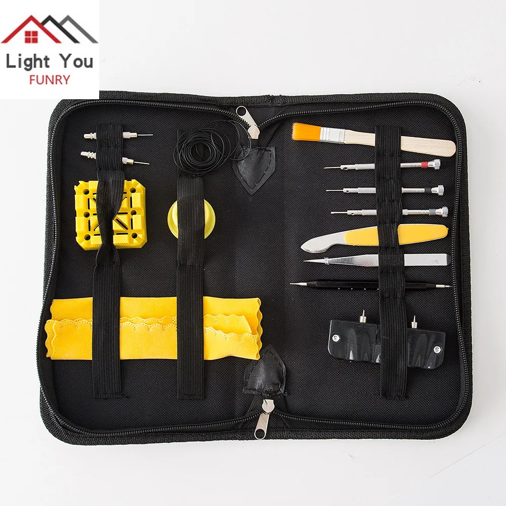 Household watch repair kit 33 piece set with waterproof ring watch repair kit watch maintenance tool