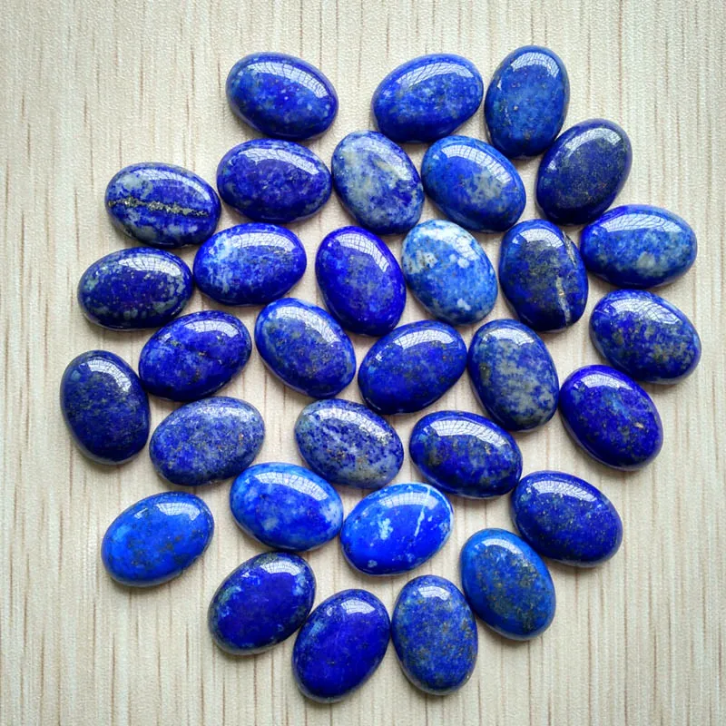 High quality natural Lapis Lazuli Oval CABOCHON CAB Beads 13x18mm for diy jewelry making wholesale 30pcs/lot free shipping