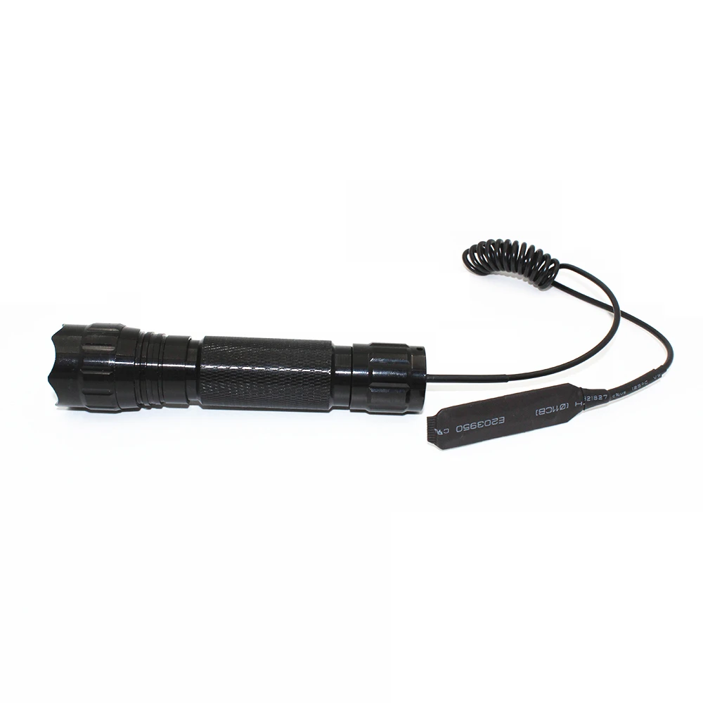 Touch ON/OFF Remote Pressure Rat Tail Extension Switch For WF 501B Led Flashlight Light