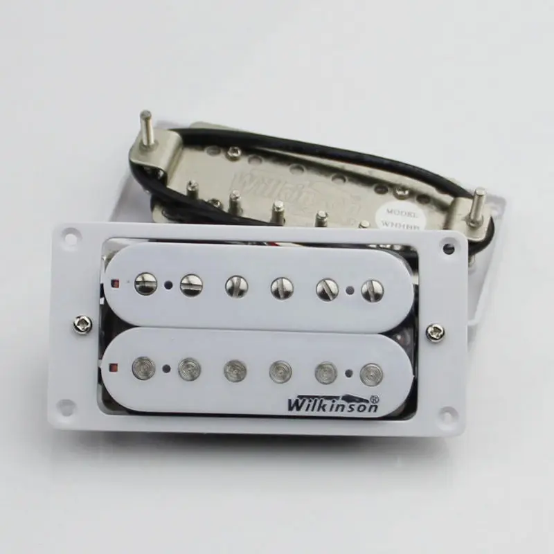 NEW Wilkinson White Humbucker Pickup Set WHH(N+B) WVSM Guitar Pickup