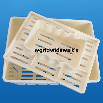 Plastic Tofu Homemade Press Maker Soy Pressing Mould Self-made Tool with cloth