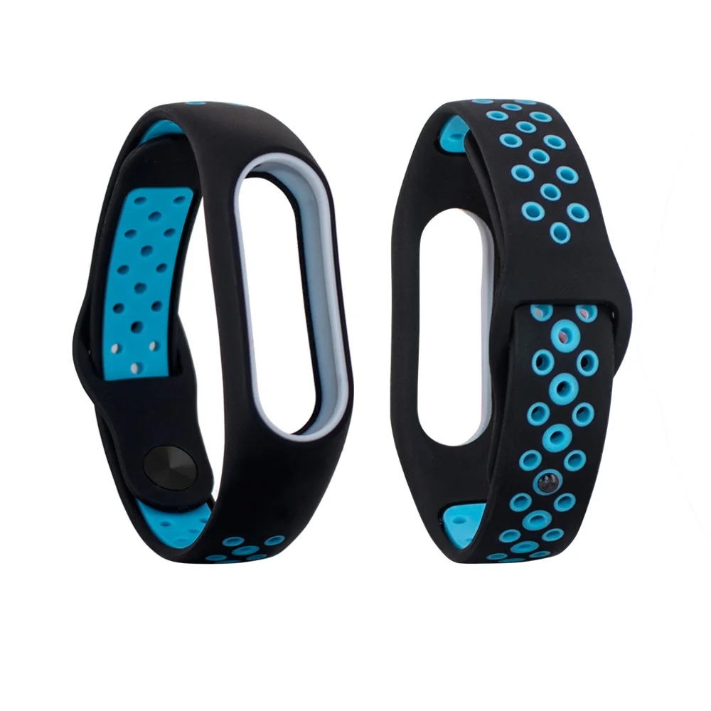 Colorful Bracelet for Xiaomi Mi Band 2 Strap Silicone Strap Mi Band 2 Bracelet Wristbands Band Wrist Strap for Xiaomi Mi Band 2