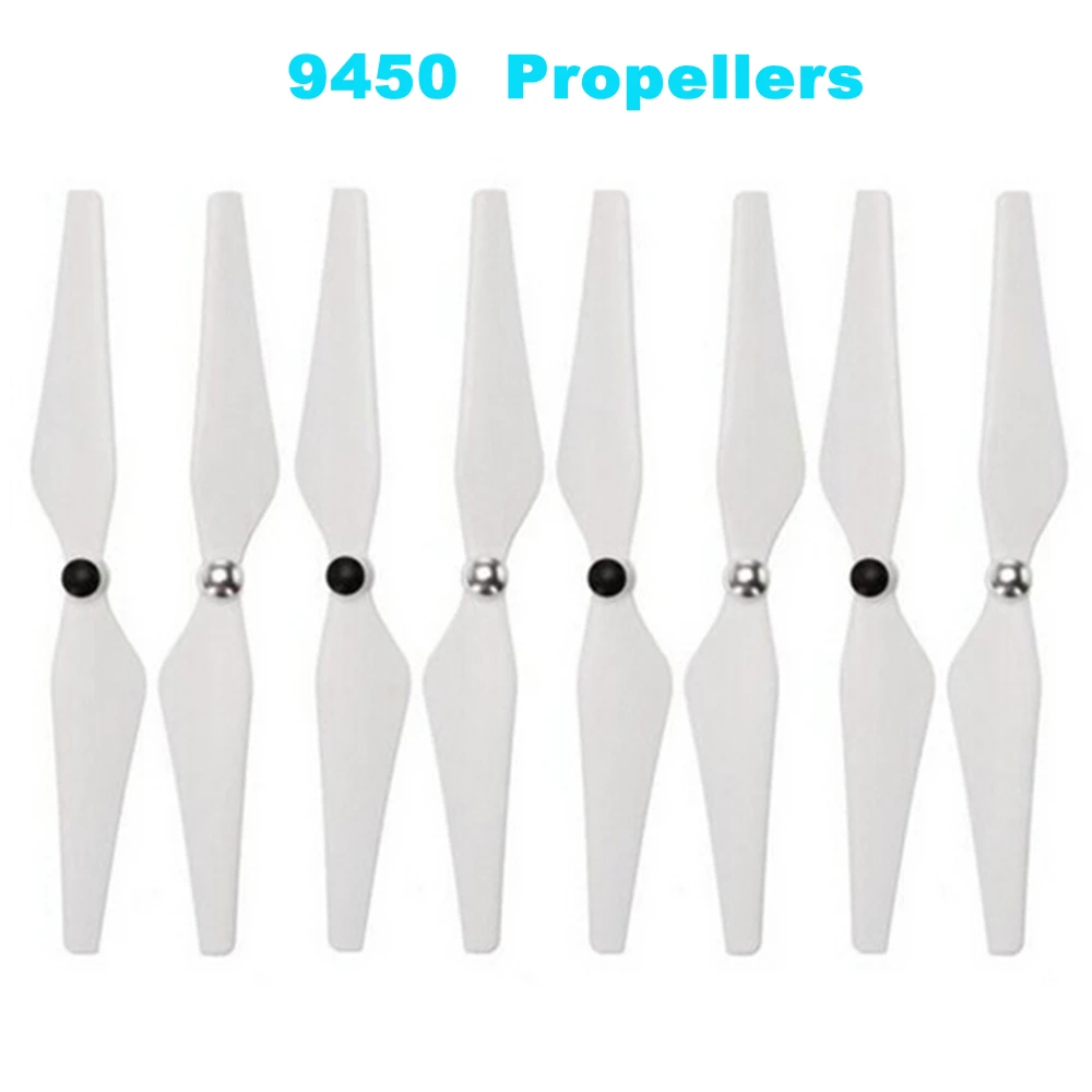 

4 Pairs / 8pcs 9450 Propellers for DJI Phantom 3/2 Drone 9.4 inch CW/CCW Prop Replacement Blade Propeller Self-Tightening Props