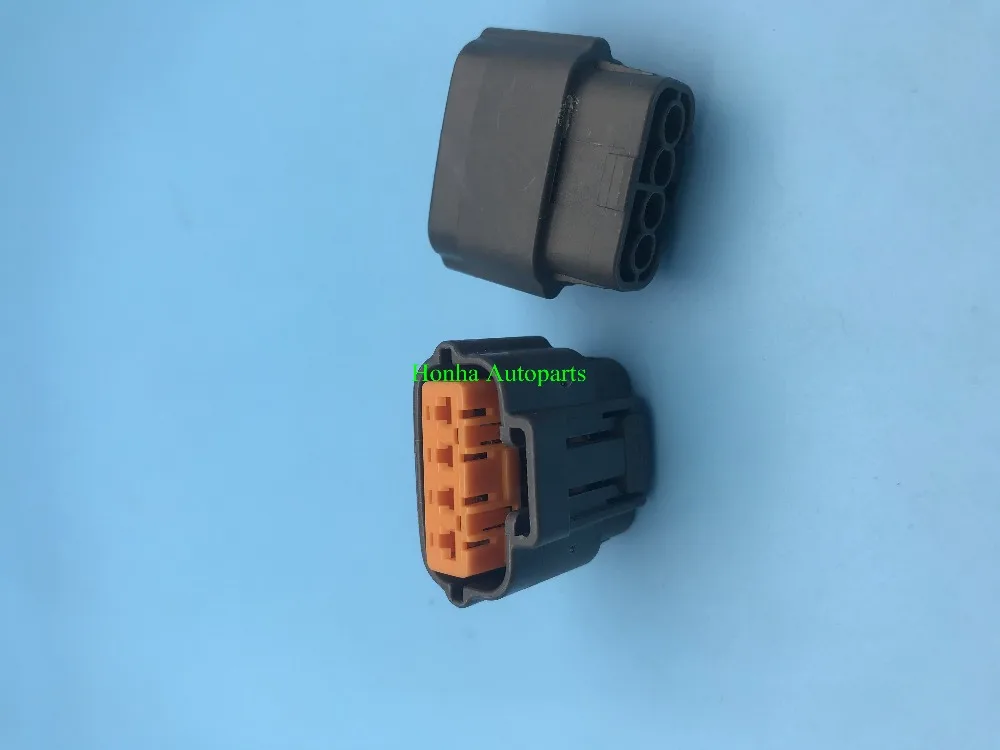 

freeshipping 50/100 pcs 4way Sumitomo 6195-0030 Throttle Position Sensor TPS Plug Automotive 4 Pin Connector For Mzda RX7 FD