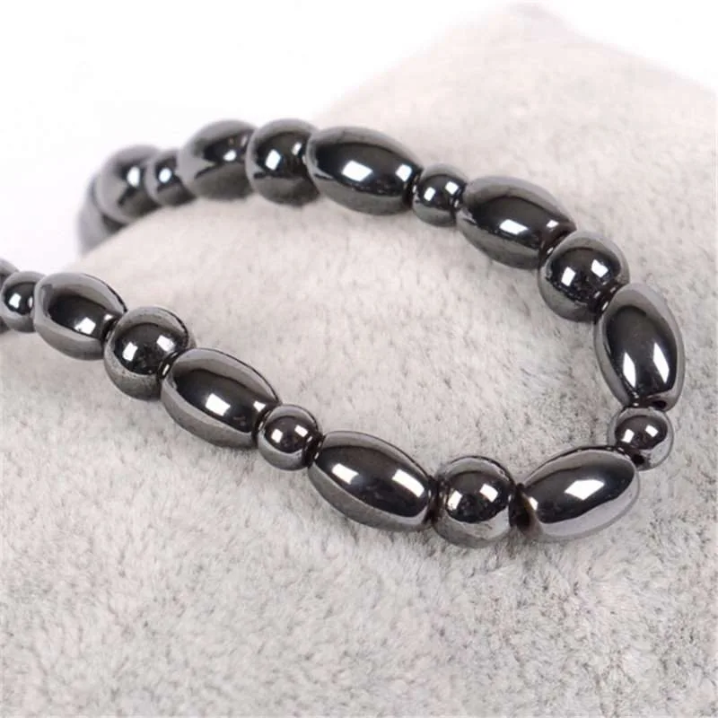 Magnetic Therapy Loss Weight Bracelet Anklet Black Gallstone Stimulating Acupoints Slimning Anti Cellulite Foot Chain Tool