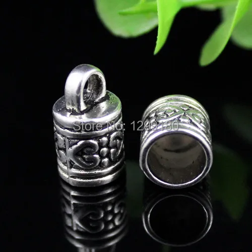 Onebeading Fit 8mm przewód zaciskane zaślepki końcówki klamry do naszyjnika bransoletka złącza zatrzaski DIY akcesoria 10x16mm 20 sztuk K00525