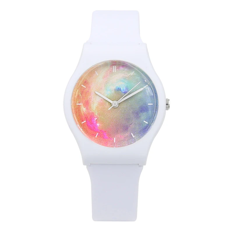 Montre de sport transparente pour femmes, nouvelle mode Harajuku star, degré d'eau, MSI, simple, dame, filles