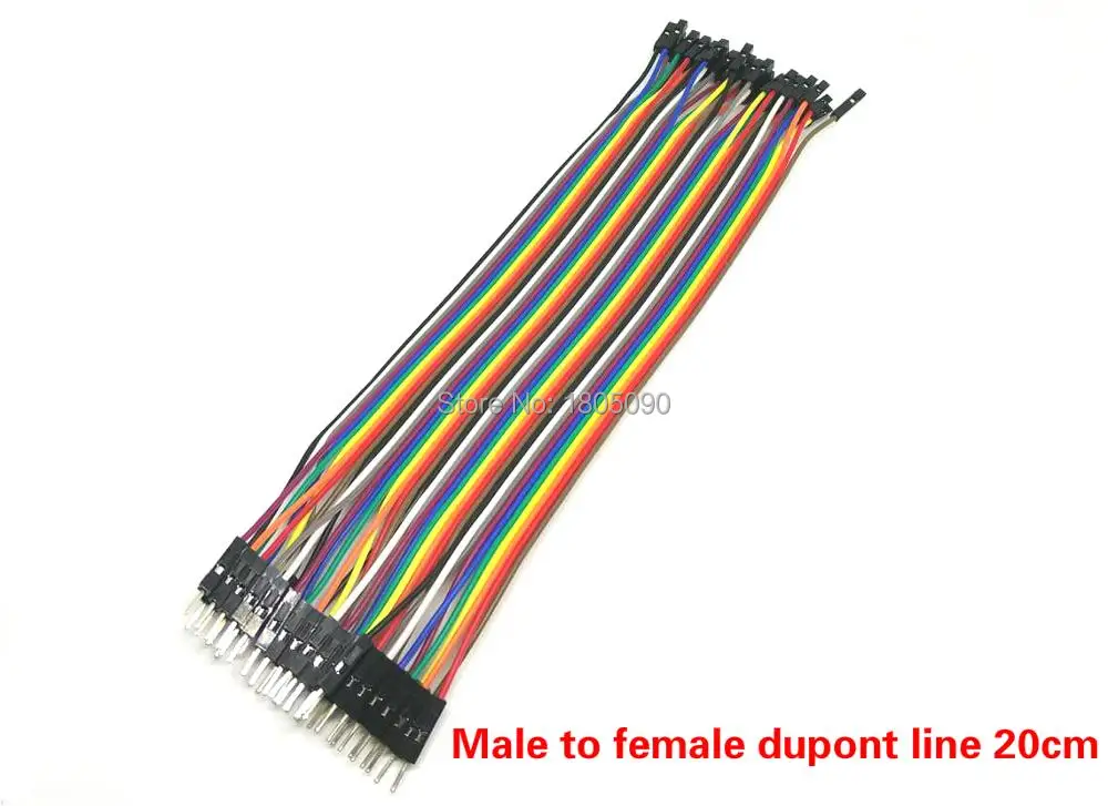 120 cái/lốc Dupont dòng 20 cm nam đến nam + nam để nữ + nữ để nữ jumper dây Dupont cáp cho arduino Miễn Phí vận chuyển