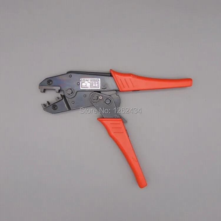 HS-056FL RATCHET CRIMPING PLIER (EUROPEAN STYLE)Flag type receptacles 4.8, 6.3