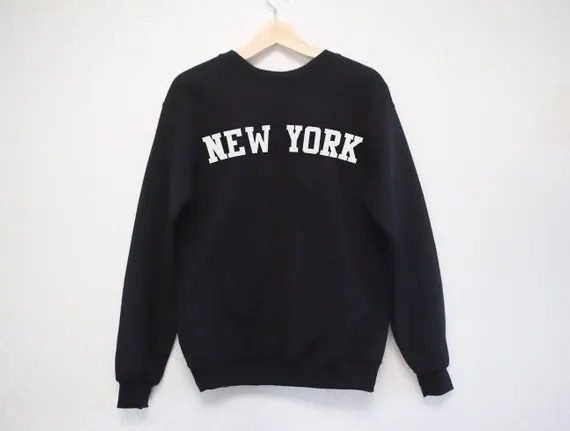 Sugarbaby New York Sweatshirt East Coast Hoodie Fashion Women New York Jumper High quality Casual Tops Unisex New York Hoodie