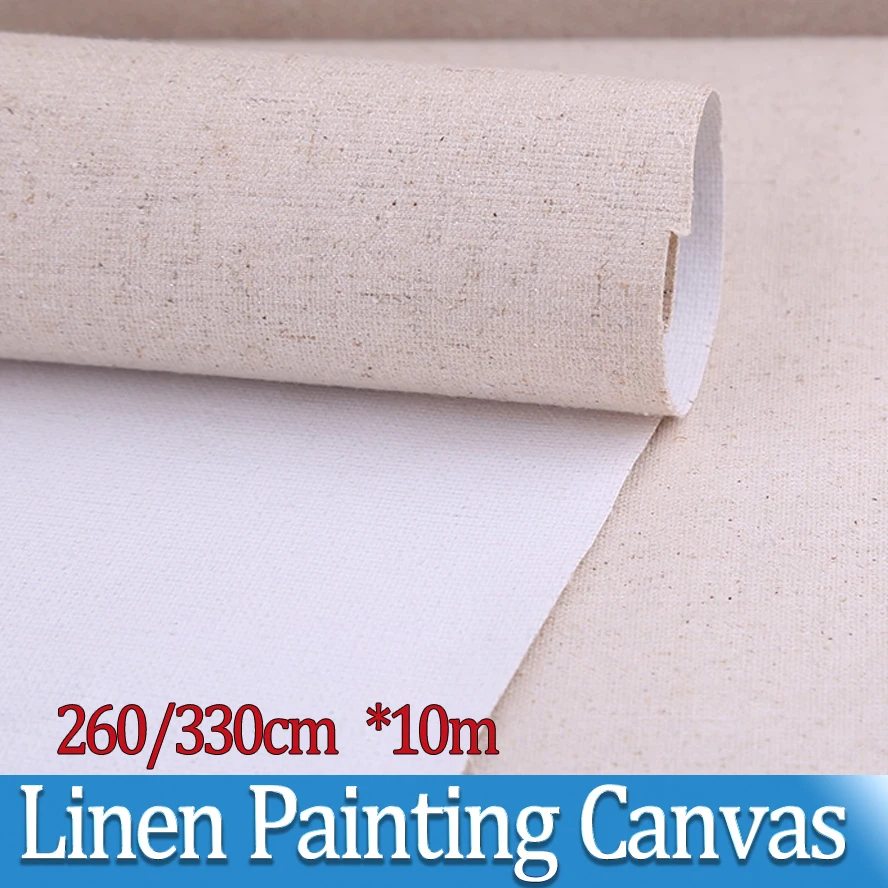 10m Super-width Lines Painting Canvas Landscape Oil Painting Paint-coat Paper Artist Blank Canvas Art Painting Supplies