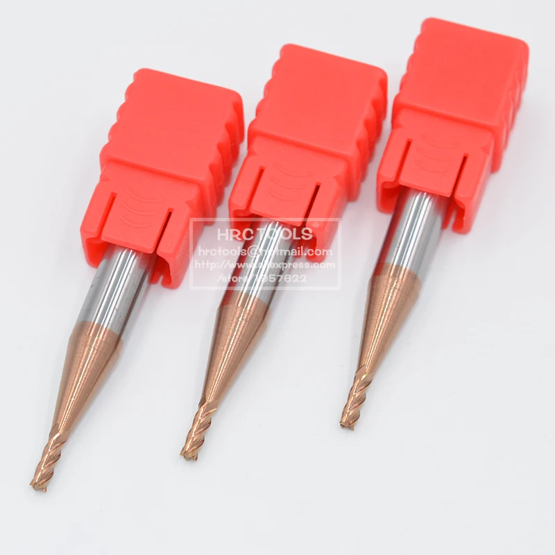 5pcs Soild 초경 합금 코팅 엔드밀 스트레이트 생크 4mm 6mm 8mm 10mm 금속 절단 도구