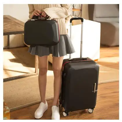 Wanita Wanita Bergulir Bagasi Koper 20 "24" 26 "Inch Bergulir Bagasi Troli koper Travel Bagasi Kasus Travel di atas Roda