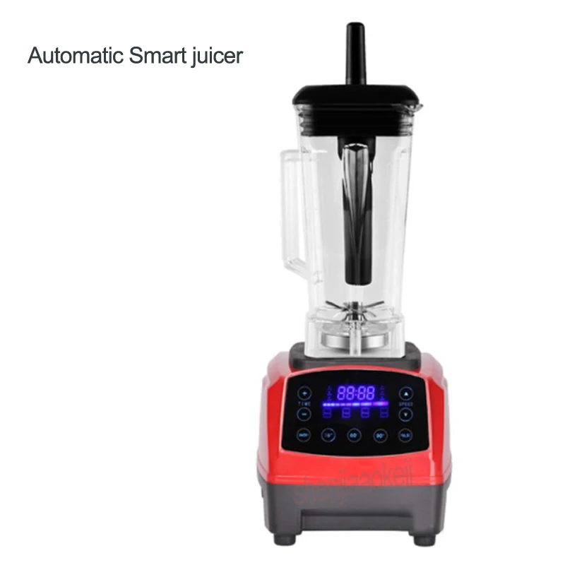 2L لمس الرقمية التلقائي الذكية الموقت 3HP BPA الحرة المهنية العصائر خلاط خلاط عصارة الغذاء الفاكهة المعالج 2200 واط