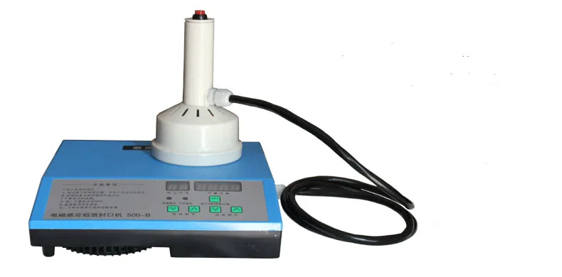 

New 500B Hand held induction sealer,manual aluminium foil induction sealing machine( Sealing diameter 20-90mm)