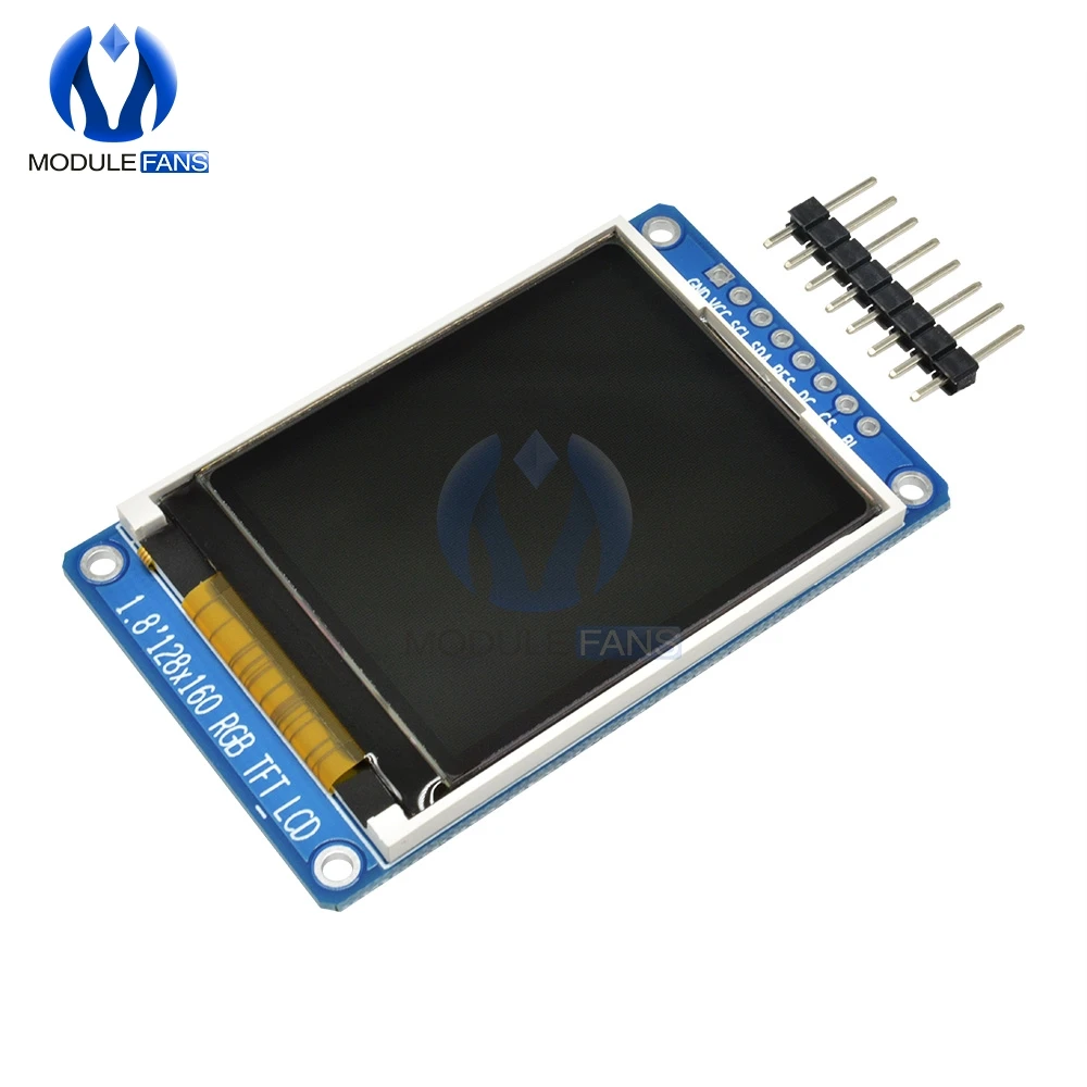 0.96 1.3 1.44 1.8 Inch Serial 128*128 128*160 80*160 240*240 65K SPI Full Color TFT IPS LCD Display Module Board Replace OLED