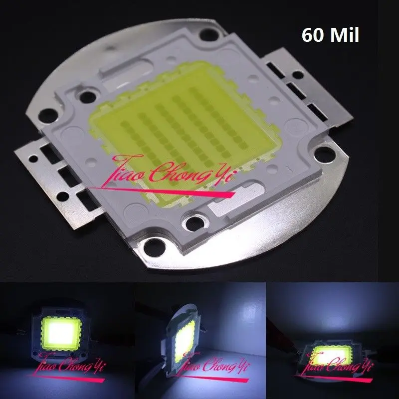 

45 Mil High Power LED Lamp SMD 100W Cool white 6000-6500K 3.5A light bulb 1PCS