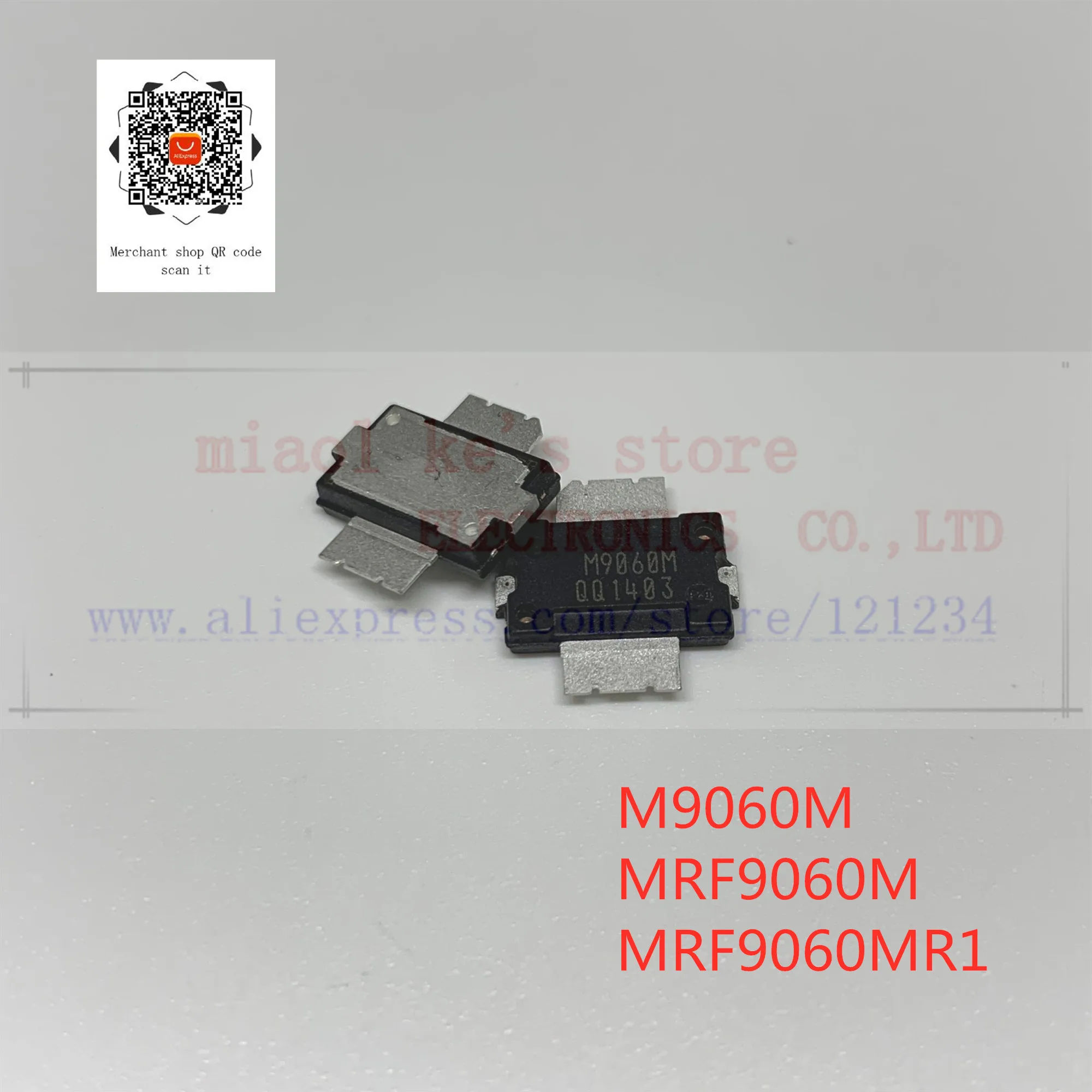 [1pcs-5pcs]100% original; M9060M MRF9060M MRF9060MR1 [ 26V 450mA 60W 18.0dB 945MHz ]RF POWER MOSFETs N–CHANNEL