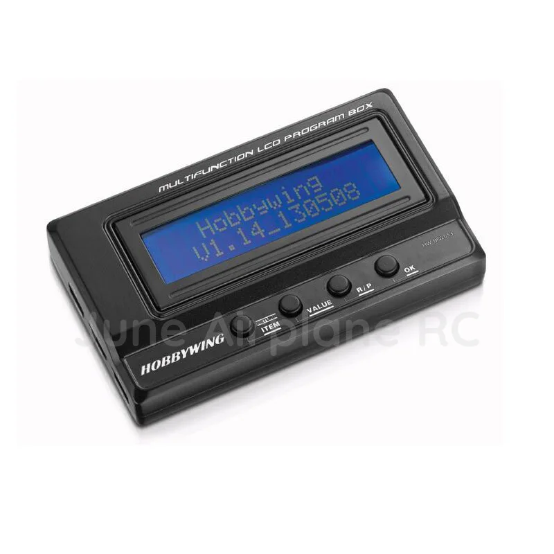 Hobbywing 3in1 다기능 전문 lcd 프로그램 상자 플래티넘 60a 80a120a 160a 