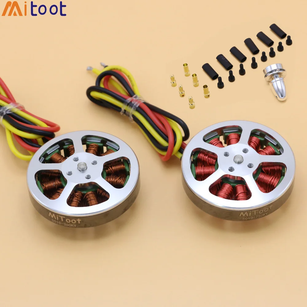 Mitoot 5010 360KV / 750KV High Torque Brushless Motors For Rc MultiCopter / QuadCopter / Multi-axis aircraft