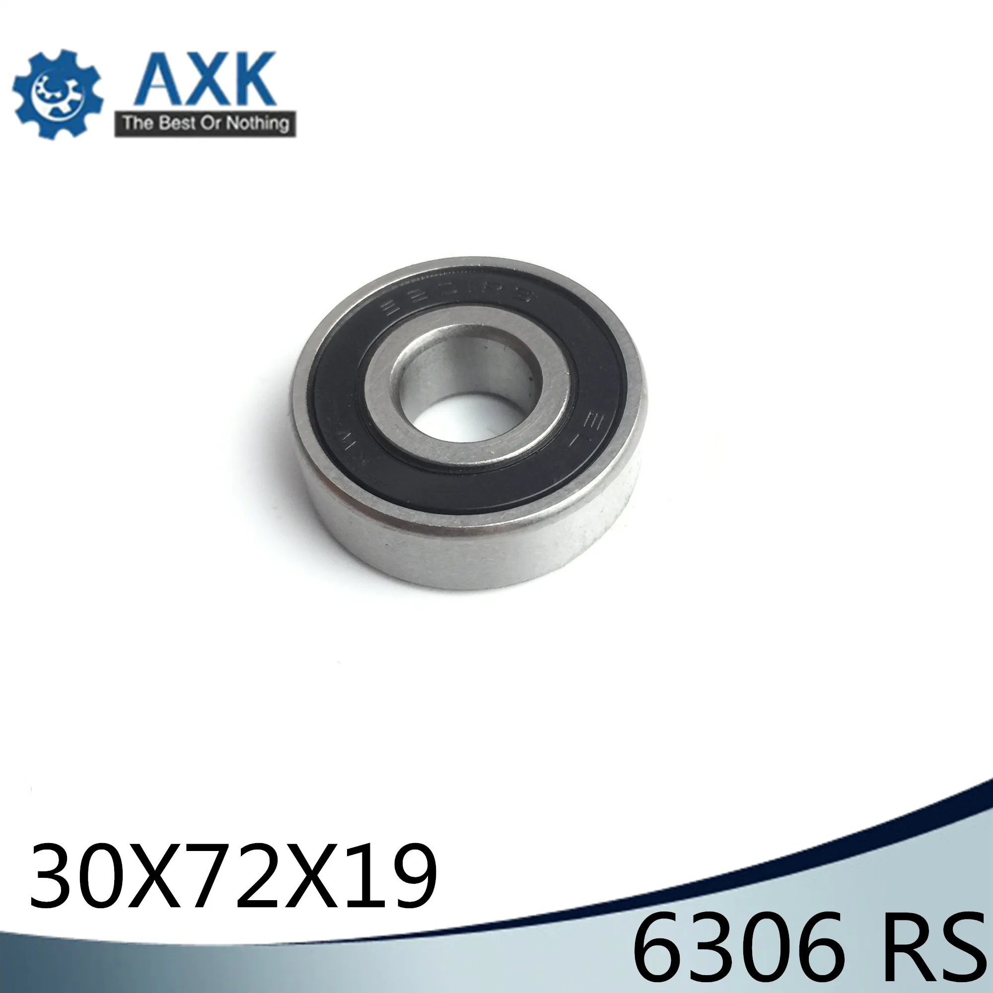 

6306RS Bearing ABEC-3 (1 PCS) 30*72*19 mm Deep Groove 6306-2RS Ball Bearings 6306RZ 180306 RZ RS 6306 2RS EMQ Quality