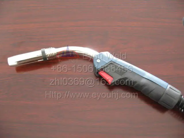 Binzel 36KD CO2 Gas Welding Torch  500AMP 3M Cables (about 10 feet) Ergoplus for MIG/MAG Machine