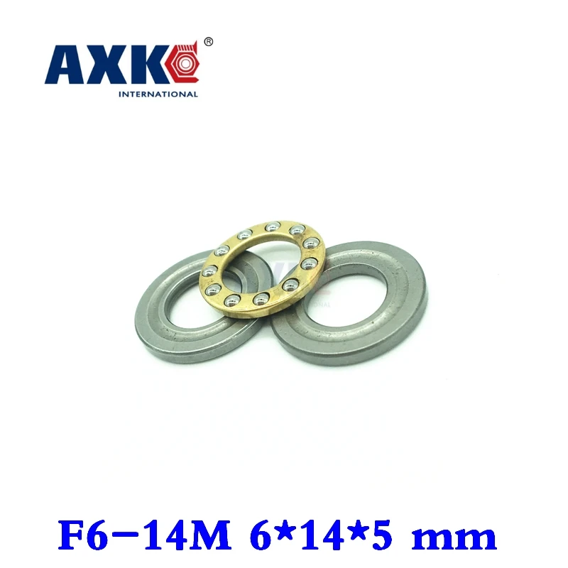 Axk Axial Ball Thrust Bearings 10PCS F6-14m 6x14x5mm Plane Bearing ABEC1 Time-Limited Top Fashion