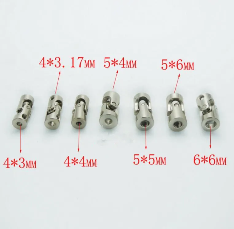 Metallo universal joint giunti, scatola sterzo comune, giunto universale testa, multi specifica veicolo e modello di nave raccordi