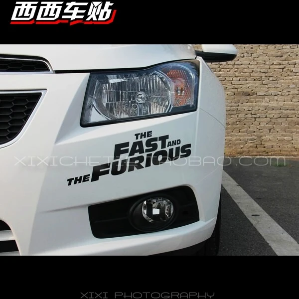 Car decals JDM the fast and the furious 40cm x 10cm car motorcycle ebike vinyl reflective waterproof stickers