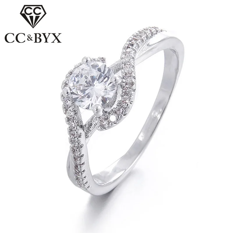Anel vintage para mulheres, joias finas de designer com cristal austríaco, bijuterias, acessórios femininos cc088