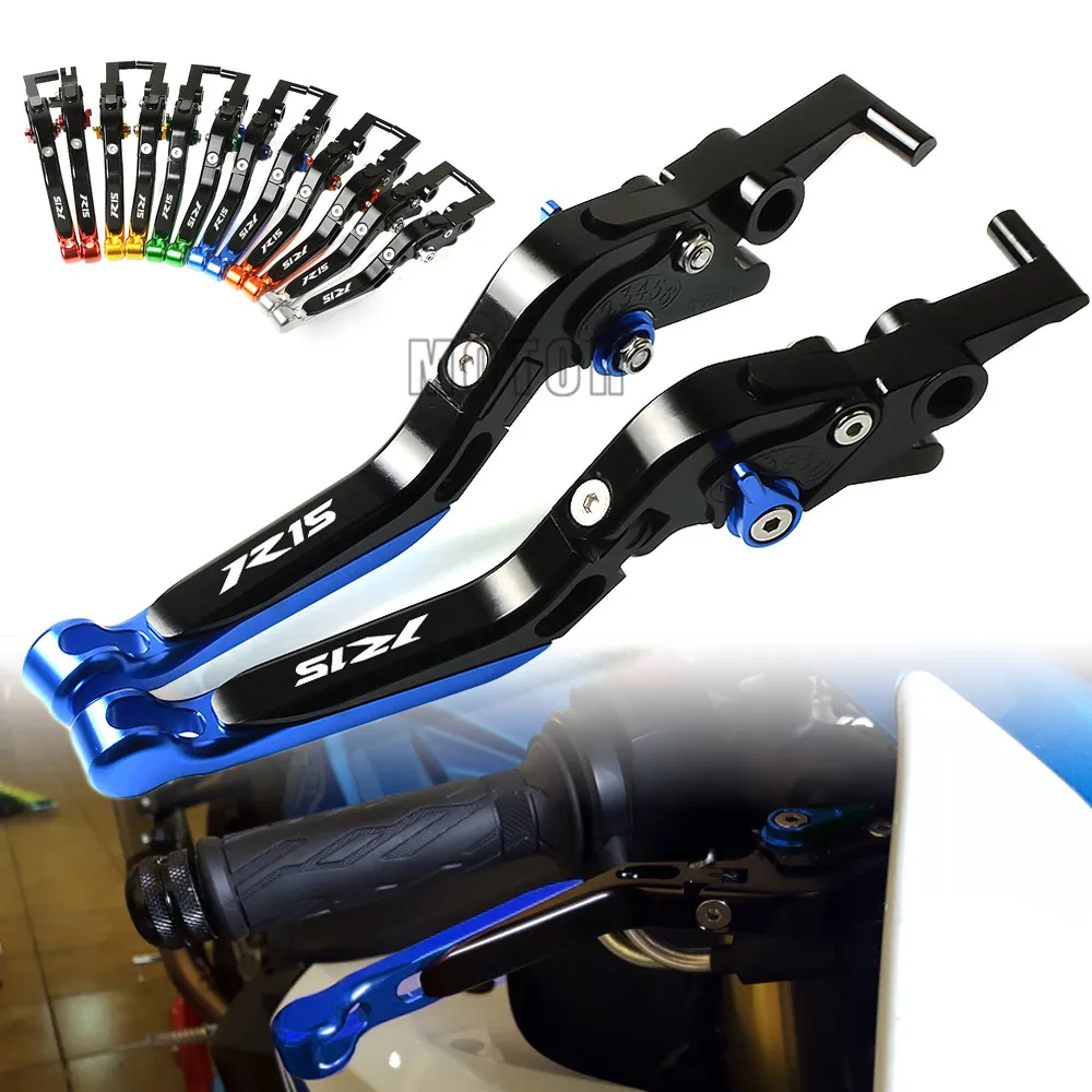 For Yamaha YZFR15 YZF-R15/YZF R15 V3 2017-2019 2018 CNC Motorcycle Adjustable Folding Extendable Foldable Brake Clutch Levers