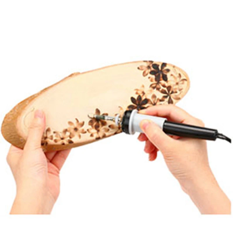 

Wood pyrography tool machine leather hot drilling Grinding carving machine Polished wood Wood Engraver soldering iron