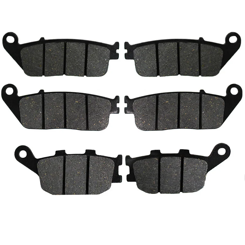 

Motorcycle Front + Rear Brake Pads Disks for Kawasaki Z 750 (ZR 750 L/M) ABS (2007-2011) Z750 ZR750 LT142-142-174