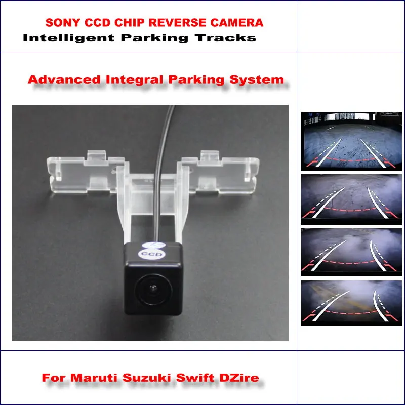 

For Maruti Suzuki Swift DZire 2012 2013 Car Rear Back Camera Rearview Parking Dynamic Guidance Tragectory HD CCD Night VisionCAM