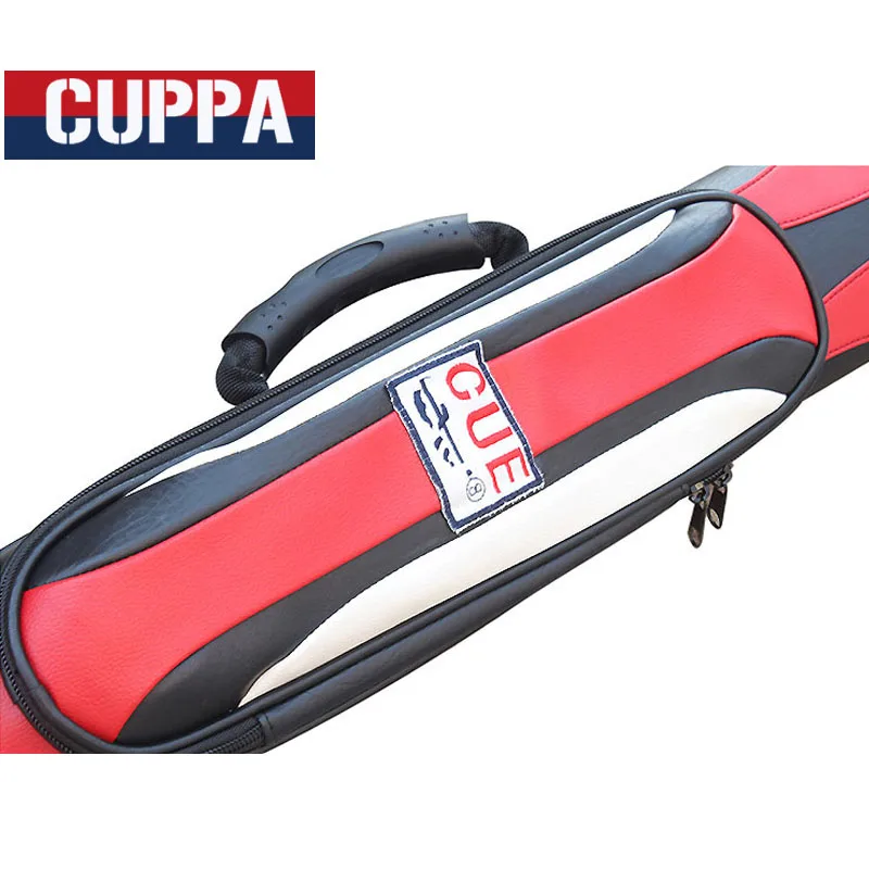 Ad alta Capacità Tazza di Tè 4 Fori 1/2 Biliardo Accessori Biliardo Pool Cue Case Nero Con Funzione di Blocco Automatico Cina