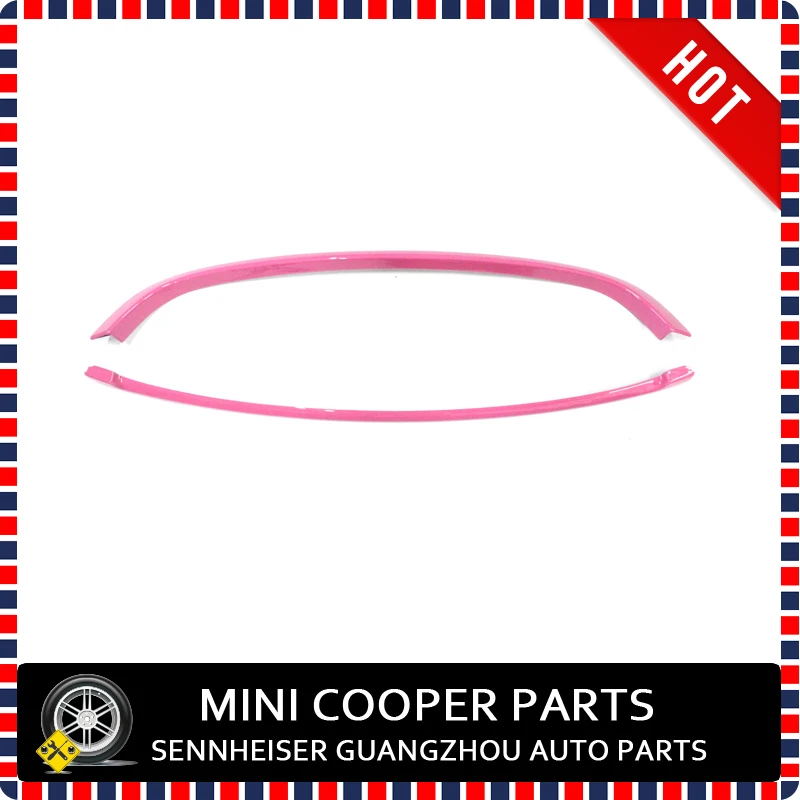 

Brand New ABS Plastic UV Protected Mini Ray Style Pink Color Front Grille Trims For mini cooper R55 R56 R57 R58 (2Pcs/set)