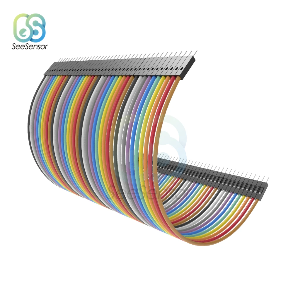 20CM 40PIN Dupont Line Male to Male + Female to Male and Female to Female Jumper Wire Dupont Cable for arduino DIY Kit