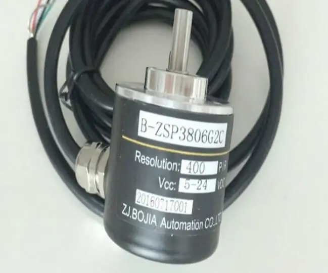 

Encoder Model:B-ZSP3806G2C Pulse: 400P/R Voltage: 5-24V